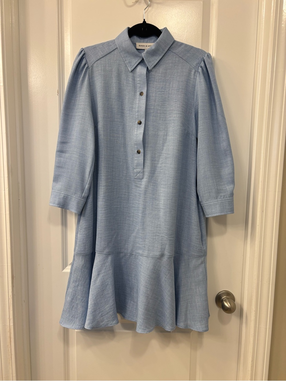 Light Blue Women’s Midi Dress
